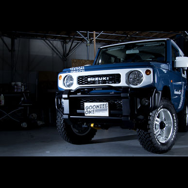 新型ジムニー|専用パーツ|完成|グーニーズワン|ジムニー専門店