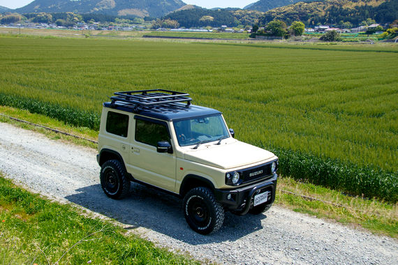 ジムニールーフキャリア｜ジムニー専用デザインのルーフキャリアです 