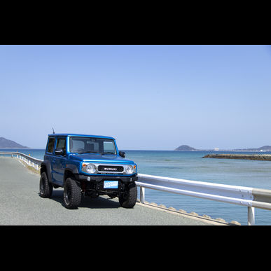 新型ジムニー｜ジムニーカスタム｜ルーフキャリア｜バンパーガード｜グーニーズワン｜ジムニー専門店｜ルーフテント｜キャンプ｜アウトドア