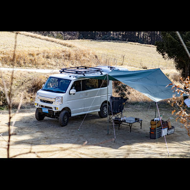 エブリィ｜カスタム｜ルーフキャリア｜グーニーズワン｜キャンプ｜ジムニー