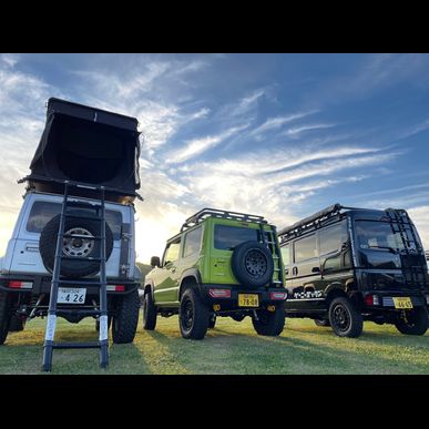 ジムニー｜ハスラー｜グーニーズワン｜カスタム｜ルーフキャリア｜リフトアップ｜キャンプ